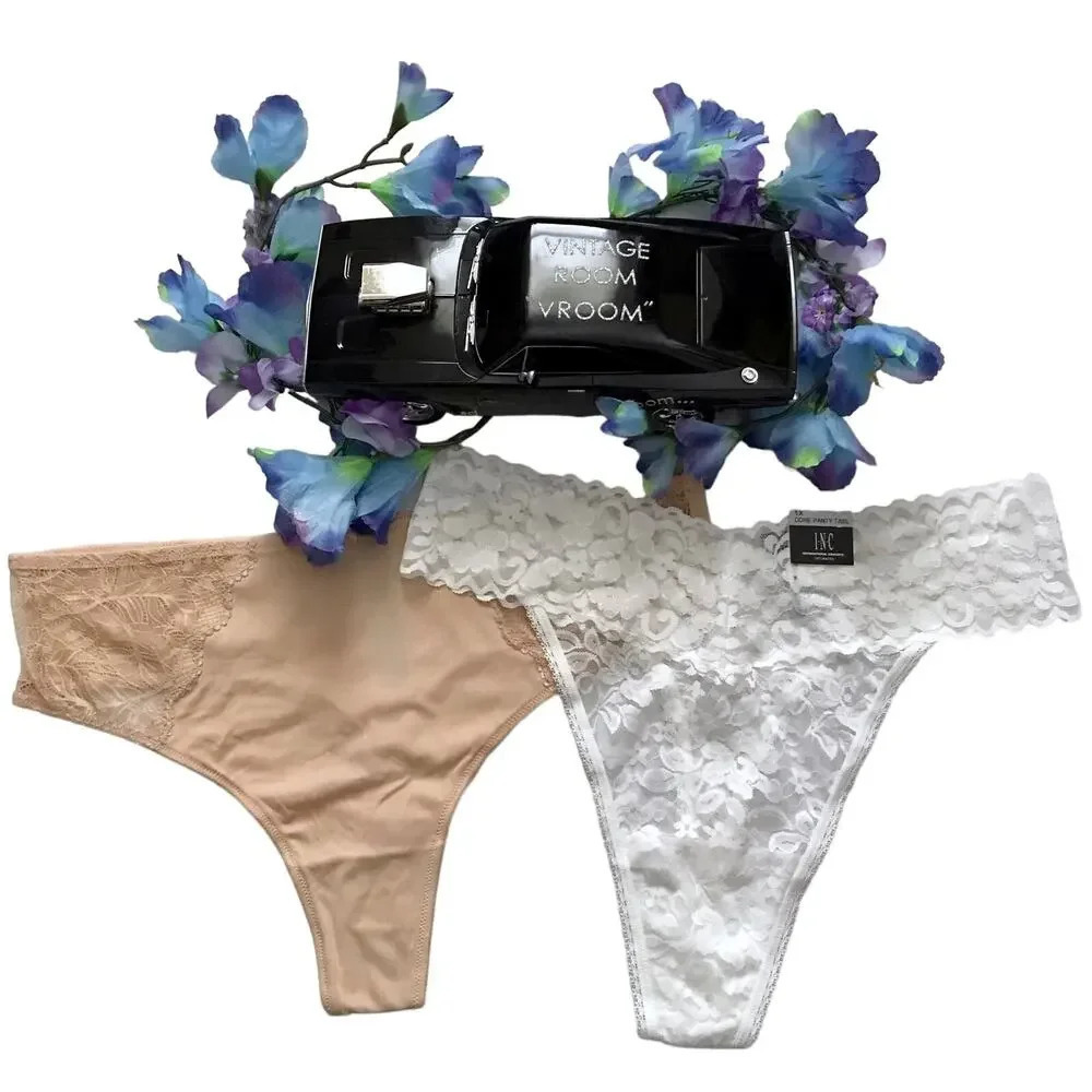 Inc International Concepts New 2 Thongs Bundle Women 1X